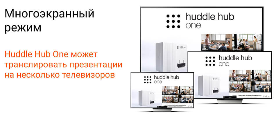 Пристрій для проведення презентацій Huddle Hub One + _1